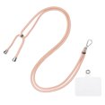 thumbnail image 1 of Unique Bargains Phone Lanyard with Transparent Lanyard Patch, Pink Gold, 1 Count, 1 of 5