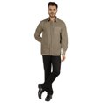 thumbnail image 2 of Bestman Solid Formal Shirt For Mens Button Down Shirt Front Patch Pocket Office Wear, 2 of 7