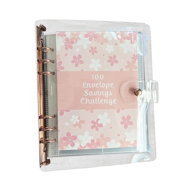 WIFKLSIIPG 100 Envelope Savings Challenge Book 100 Day Couple Envelope Savings Challenge Book