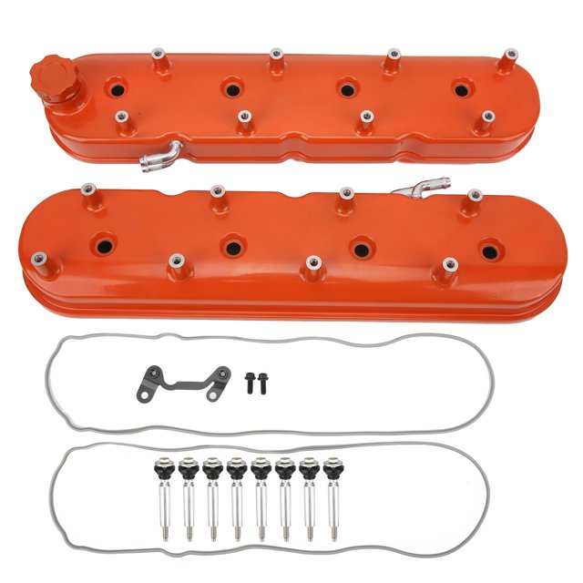 Couvercle de Valve de Moteur, Couvercle de Valve de Moteur Orange Kit de Couvercle de Valve de Moteur Optimisé pour l'Excellence