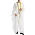 thumbnail image 2 of Long Sleeve Shirts for Men,Mens Muslim Robe Arab Middle Robe Long Style Long Sleeve Embroidered Long Shirt Casual Robe Overhang,Mens Long Sleeve Shirt,Mens Shirts Long Sleeve, 2 of 9