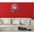 thumbnail image 4 of Autocollant Mural Effet Miroir Feu Tournesol 3D Acrylique Décoration Moderne, 4 of 5