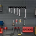 thumbnail image 4 of Wall Mounted Storage Shelf Organizer Portable Numbered Metal Rack For Garage Workshop Home Space Saving Solution, 4 of 6