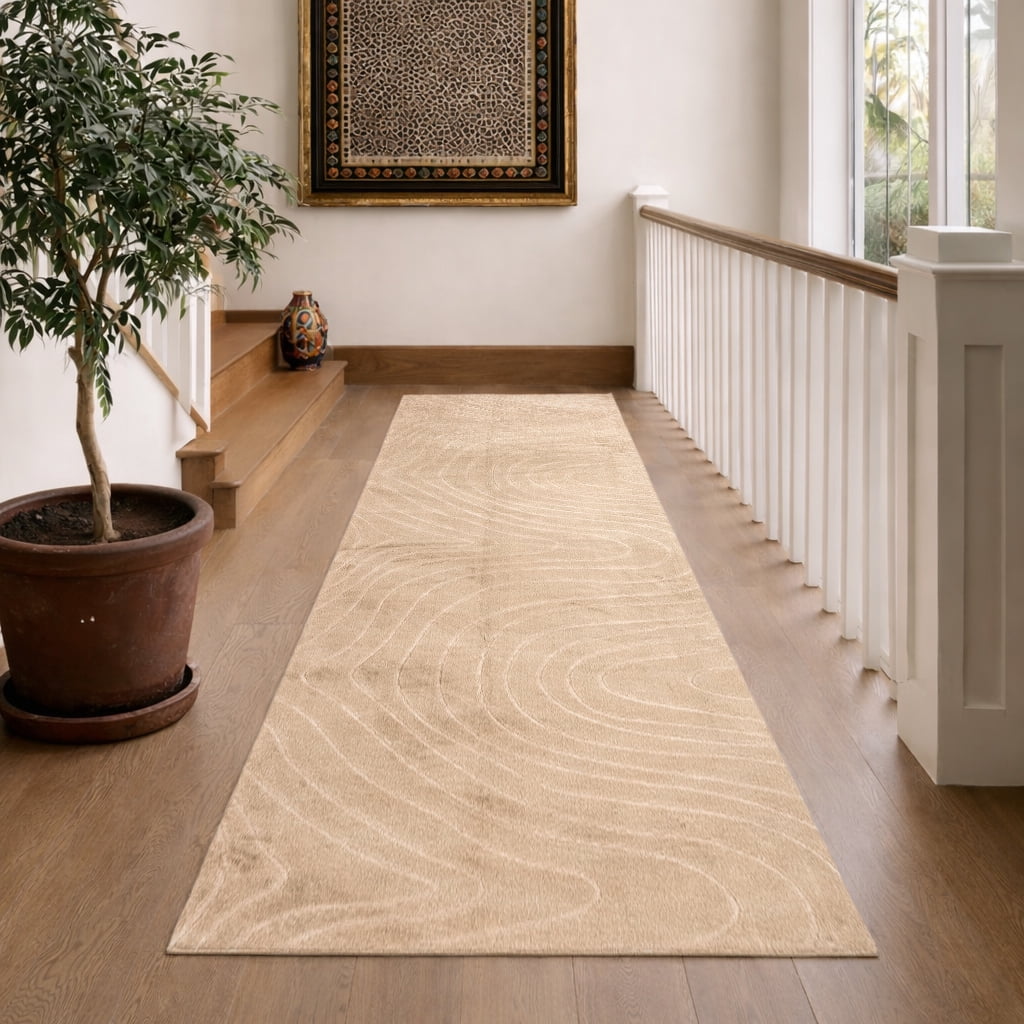Tapis Somos Lavable A la Machine Contemporain/Moderne pour Salon, Chambre, Salle Manger, Entrée