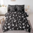 thumbnail image 1 of Electric Guitar Bed in a Bag King Size Comforter Set 7 Pieces,Musical Stringed Instruments Bedding Sets Abstract Sketch Painting Sheet Set with Comforter,Modern Hip Hop Music Bed Set, 1 of 6