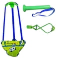 thumbnail image 3 of Binwennn Baby Swing R For Door Inf Doorway With Adjustable Strap Bouncing Swing For Toddlers 6 24 Months Adult Trampoline with Handlebar 7' Trampoline with Slide 5ft Kids Trampoline with Enclosure Net, 3 of 4