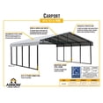 thumbnail image 4 of Arrow 20 x 29 x 7 ft Eggshell Carport, 4 of 8