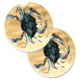 thumbnail image 1 of Crab Set of 2 Cup Holder Car Coaster, 1 of 1