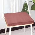 thumbnail image 1 of Sponge Cushion Velvet Solid Wood Window Seat Cushion Non-Slip Base Durable Tatami Padding, 1 of 2