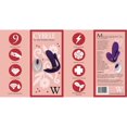thumbnail image 2 of V For Vibes Triple Stimulation Vibrator Cybele - Purple, 2 of 3