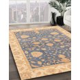 thumbnail image 2 of Ahgly Company Indoor Rectangle Abstract Rose Purple Oriental Area Rugs, 6' x 9', 2 of 6