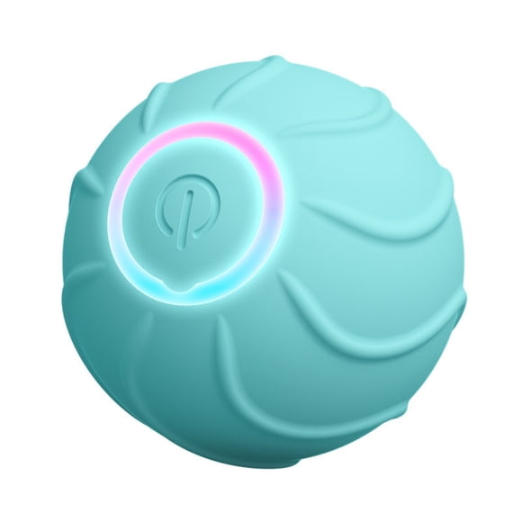 Amzcrzy Automatic Ball Roll Interactive Dog Toy Dog Toy Dog for Dogs Dog with 2 Interactive Modes Intelligent Dog Toy with Led Lights Dorm Room Essentials Home Improvement Birthday Gifts for Men