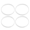 thumbnail image 2 of Rubber Sealing O Rings Gasket, Rubber Gaskets 10cm Sealing Gaskets White O Rings Replacement Parts Juicer Blender Replacement Seals for Home, 2 of 8