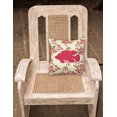 thumbnail image 2 of Caroline's Treasures BB1013-RS-YW-PW1414 Fish Tropical Fish Shabby Yellow Roses Pillow 14 x 14 Multicolor, 2 of 4