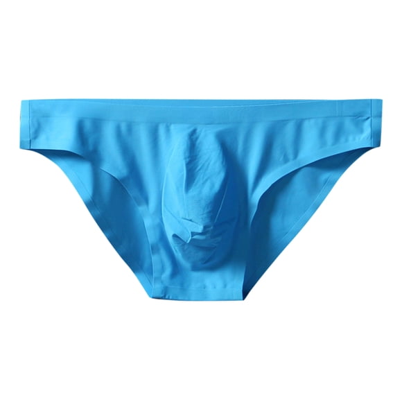 Ketyyh-chn99 Men's Thong Bikini Underwear G-String Briefs Underwear Men Fashion Underpants Solid Briefs Underwear Pant Panties for 2XL,Sky Blue