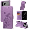 thumbnail image 4 of Flip Case for iPhone 17 Pro Max cardslots Flower leather Flip, 4 of 5