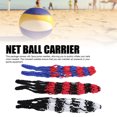 thumbnail image 3 of Ball Net Bag, Long Lasting Nylon Net Ball Carrier  for Basketball Volleyball Soccer, 3 of 7