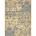 thumbnail image 1 of Unique Loom Tapis d'Extérieur Moderne Orné de Bohème 8' x 11' 4 Rectangle Beige/bleu, 1 of 1
