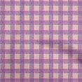 thumbnail image 1 of oneOone Rayon Light Pink Fabric Check Craft Projects Decor Fabric Printed By The Yard 56 Inch Wide, 1 of 4
