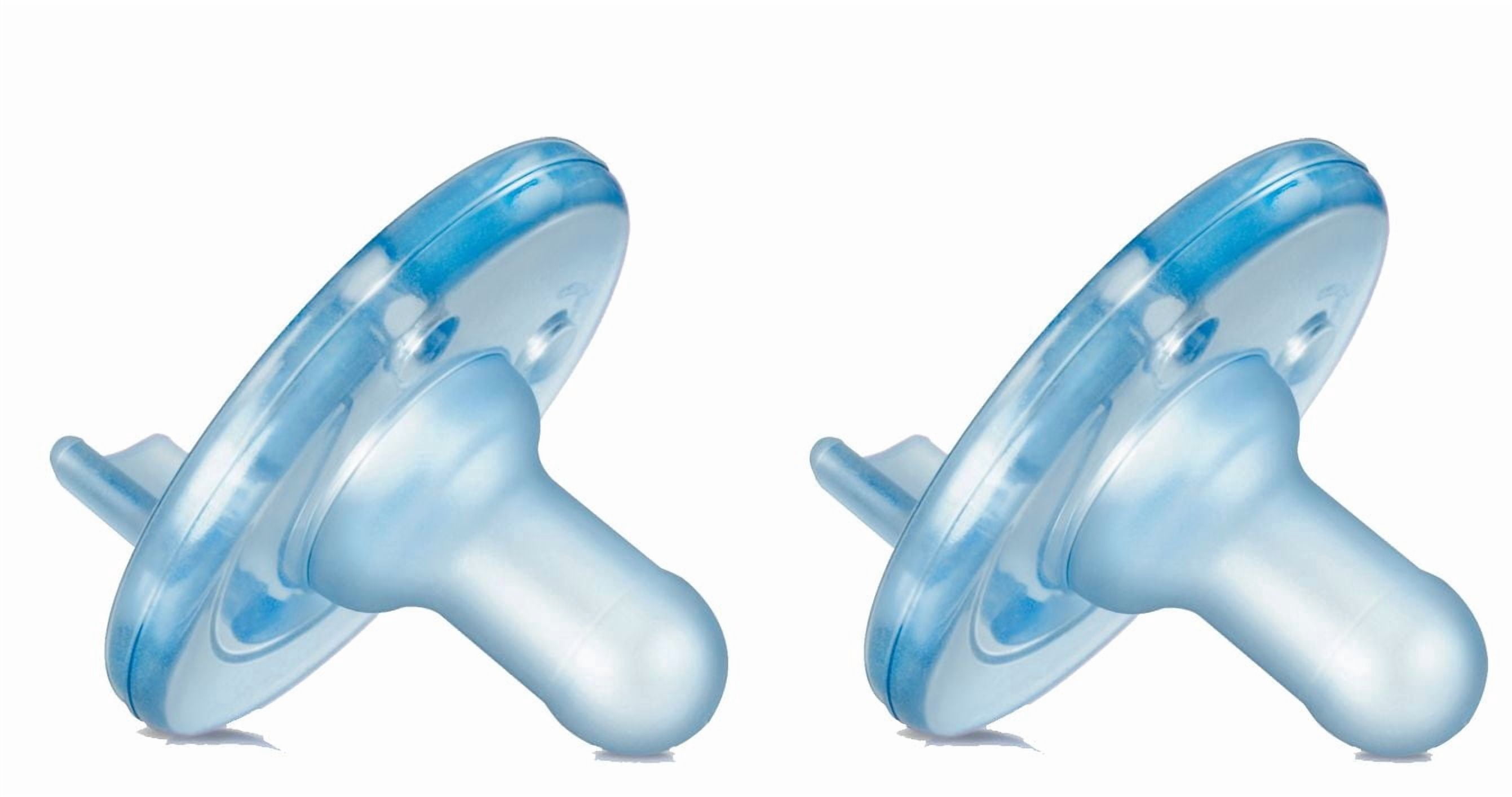 Suce Philips Avent Soothie (0 à 3 mois), bleue/bleue, emb. de 2, SCF190/03