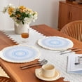 thumbnail image 4 of Light Bohemian Woven Placemat Pad with Tassel Heat Insulation for Kitchen Table and Everyday Use, 4 of 7