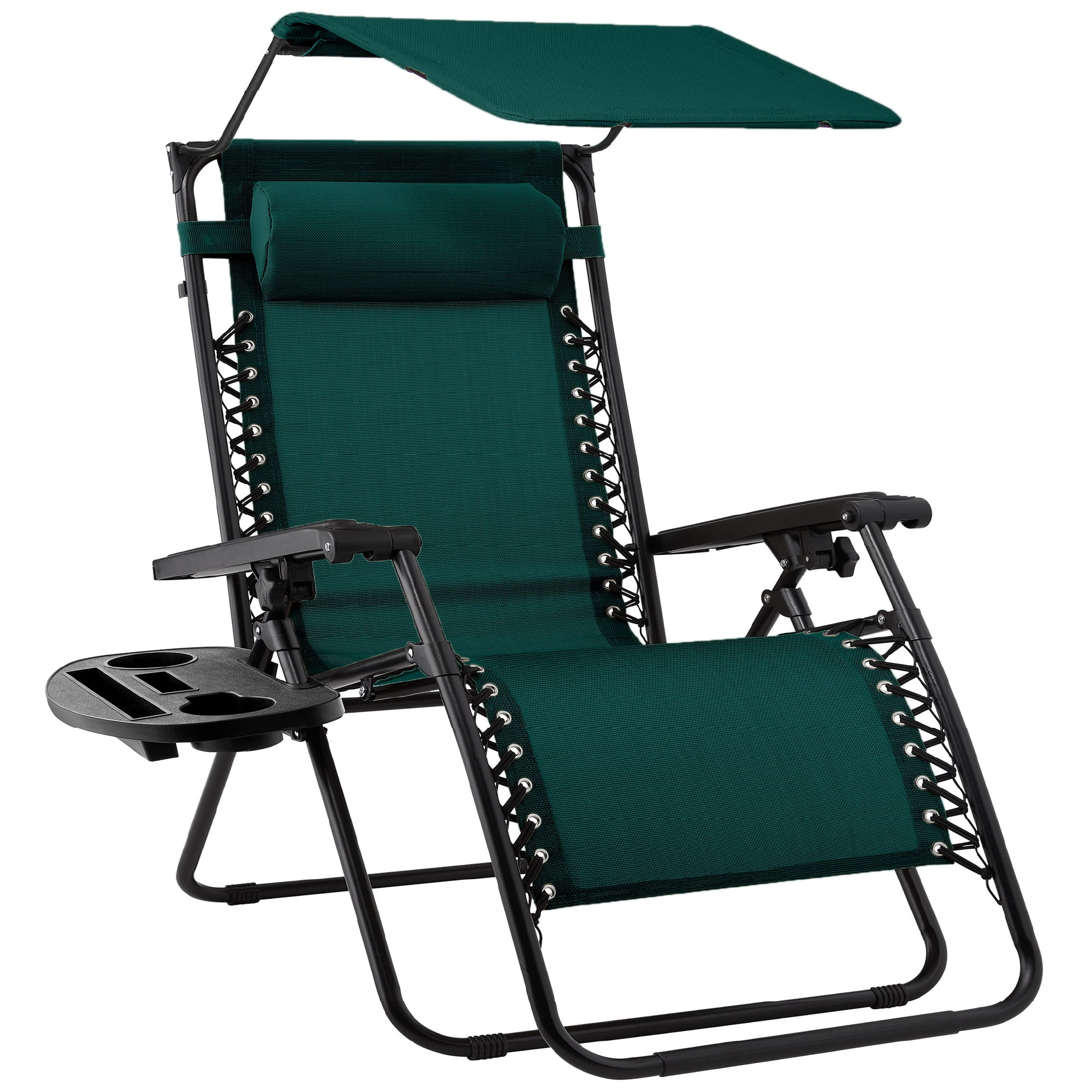 Best Choice Products Folding Zero Gravity Recliner Patio Lounge Chair w ...