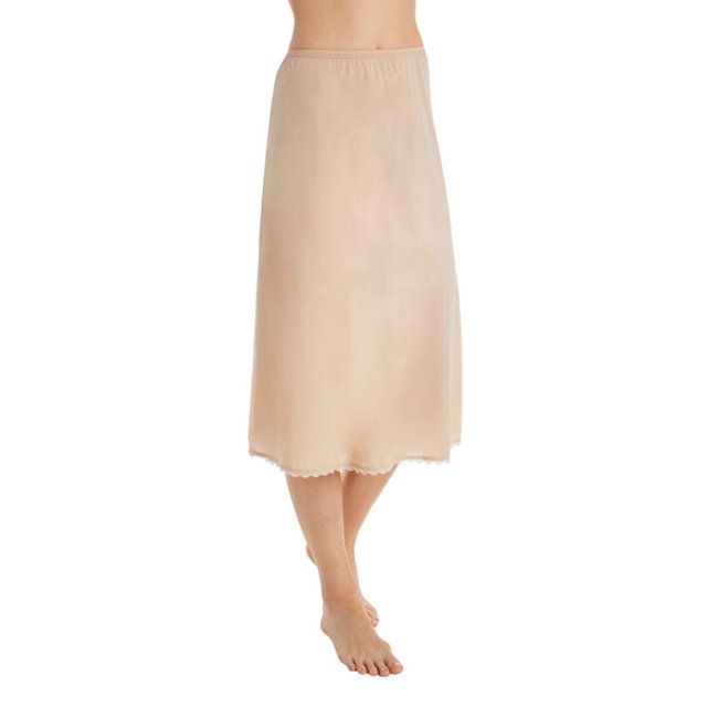 Women's Shadowline 4711628 Flare Half Slip 28 Inch (Nude M)