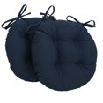 thumbnail image 1 of Coussins de Chaise Ronds Capitonnés en Sergé Uni de 16 Po (Ensemble de 2), 1 of 2