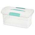thumbnail image 1 of Sterilite Medium Nesting ShowOffs, Stackable Storage Bin with Latch Lid, 18 Pack, 1 of 10