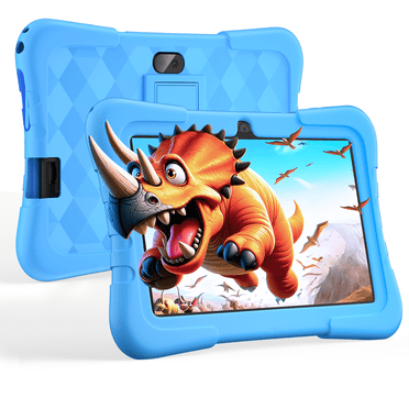 VEAT00L T08 Kids Tablet 7 inch,Android 12 Tablet,32GB ROM 128GB Expand,Parental Control,Kids Software Pre-Installed, Dual Camera,Android Learning Tablet