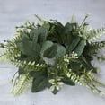 thumbnail image 4 of Candle Rings Wreaths Centerpiece Fall Table Decorations Holiday Party Decor For Thanksgiving Christmas Halloween, 4 of 7