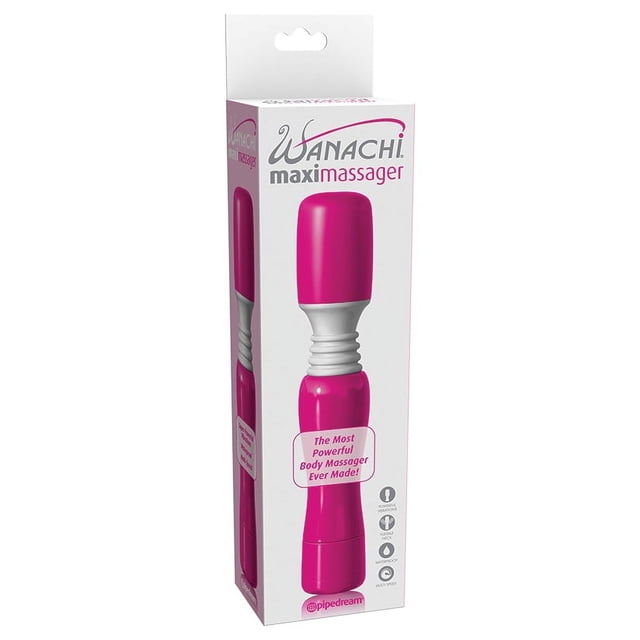 Wanachi Maxi Massager Personal Massage Wand, Pink