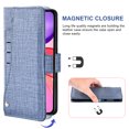 thumbnail image 4 of Wallet Case for iPhone 11 6.1 inch, Blocking Card Slot Stand Shockproof TPU Interior Case PU Leather Magnetic Protect Flip Cover Compatible with iPhone 11 6.1 inch, Blue, 4 of 4