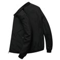 thumbnail image 4 of Veste de Travail pour Hommes Automne Mode Décontractée Couleur Unie Patchwork Veste à Fermeture Éclair, 4 of 9