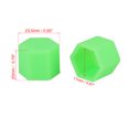thumbnail image 4 of Unique Bargains 20pcs 17mm Universal Green Silicone Car Wheel Nut Lug Hub Screw Rim Bolt Covers Dust Protection Caps, 4 of 5