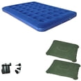 thumbnail image 1 of Double Size Air Mattress with DC air Pump & 2 Inflatable Pillow Combo, 1 of 3
