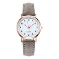 thumbnail image 1 of Ladies Diamond-Studded Luminous Retro Female Watch Belt Quartz Watch, 1 of 9