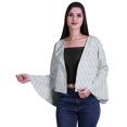 thumbnail image 1 of Moomaya Cardigan Court Imprimé pour Femmes à Manches Évasées, Boléro Court pour l'Été, 1 of 1