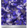 thumbnail image 1 of Soimoi Cotton Poplin Fabric Two Tone Camouflage Print Sewing Fabric Yard 42 Inch Wide, 1 of 3