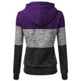 thumbnail image 3 of RKSTN Sweat-Shirt pour Femmes Mode Automne Patchwork Couleur Ample Grande Taille Pull Décontracté Poches Manches Longues, 3 of 4