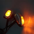 thumbnail image 3 of jinwen 1 Pair 12V Red LED Car Windshield Jet Spray Nozzle Wiper Washer Eyes Lamp Yellow, 3 of 8