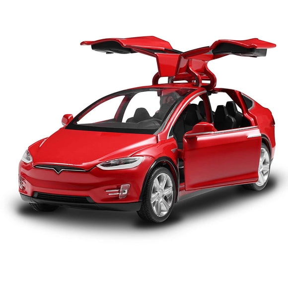 Yeacher Diecast Toy 1:32 Scale Alloy Cars for Tesla Toy Model SUV Car Sound & Light Toy Kids Toys