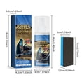 thumbnail image 3 of Automotive Rubber Protector & Restorer - 100ml Interior Rubber Cleaner, Conditioner & Sealant for Cars, Trucks & SUVs, 3 of 9
