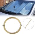thumbnail image 3 of 22m Upgrade Car Windscreen Glass Cutting Cut Out Braided Removal Wire Gold Roll, 3 of 11