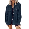 thumbnail image 1 of CEHVOM Manteau Cardigan de Couleur pour Femmes, Manteau de Complet, Manteau à Manches Longues, Liquidation, 1 of 6