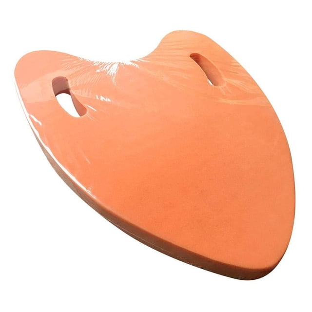 Pisexur Swimming Kickboard for kids and adults, designed for pool training and swim practice. Made of high-density EVA foam with strong buoyancy and wear resistance. Features an ergonomic A-shaped design with handles to prevent slipping, ideal for improving swimming techniques.
