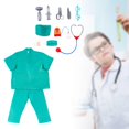 thumbnail image 3 of Déguisement Mignon pour Enfants Cosplay Robe Chirurgicale Tenue pour Fêtes Filles Garçons Enfants P, 3 of 7