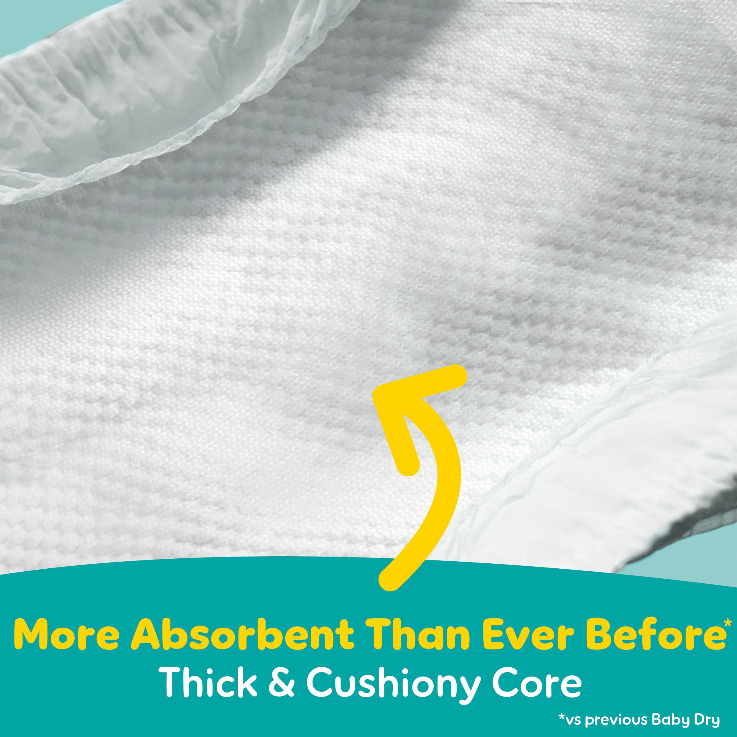 Pampers Baby Dry Ultra Couches, Taille (- lbs