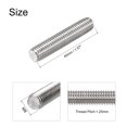 thumbnail image 3 of Unique Bargains M8 x 40mm 304 Stainless Steel Fully Threaded Rod Right Hand Threads 10 Pack, 3 of 4