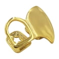 thumbnail image 3 of Tachiuwa 18K Gold Plated Single Teeth Canine Tooth Grill Hippy Rapper Men Jewelrys, 3 of 5